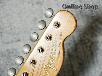 USED 2012 Fender Custom Shop 1961 Custom Telecaster Relic Faded 3-Color Sunburst