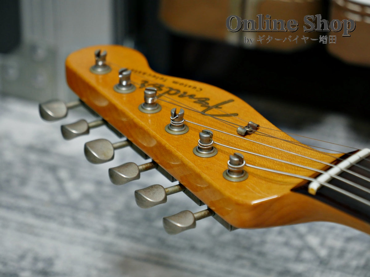 USED 2012 Fender Custom Shop 1961 Custom Telecaster Relic Faded 3-Color Sunburst