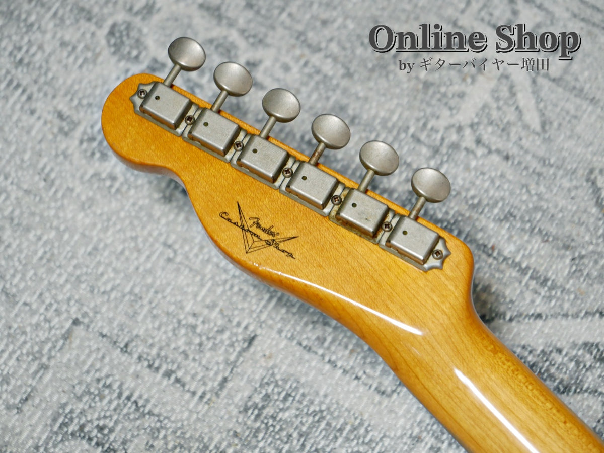 USED 2012 Fender Custom Shop 1961 Custom Telecaster Relic Faded 3-Color Sunburst