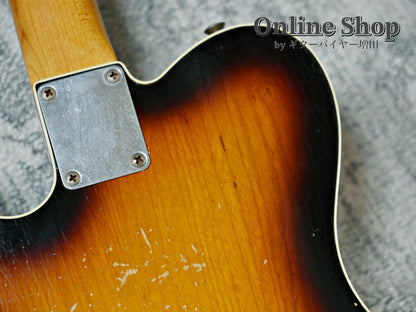 USED 2012 Fender Custom Shop 1961 Custom Telecaster Relic Faded 3-Color Sunburst