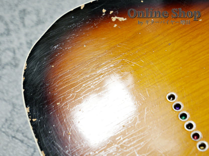USED 2012 Fender Custom Shop 1961 Custom Telecaster Relic Faded 3-Color Sunburst