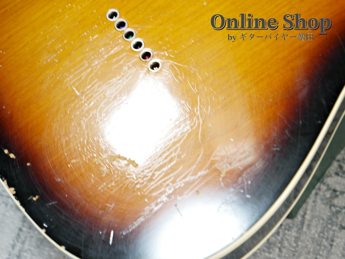 USED 2012 Fender Custom Shop 1961 Custom Telecaster Relic Faded 3-Color Sunburst