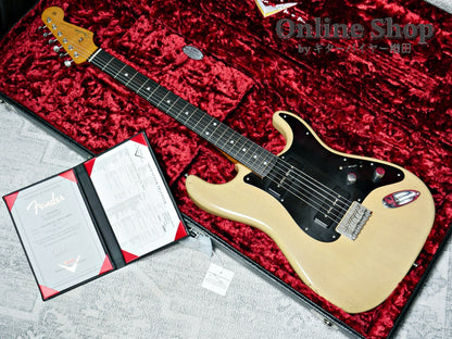 USED 2022 Fender Custom Shop MBS "Andy Hicks" Dual P-90 Stratocaster Journeyman Relic TV Yellow