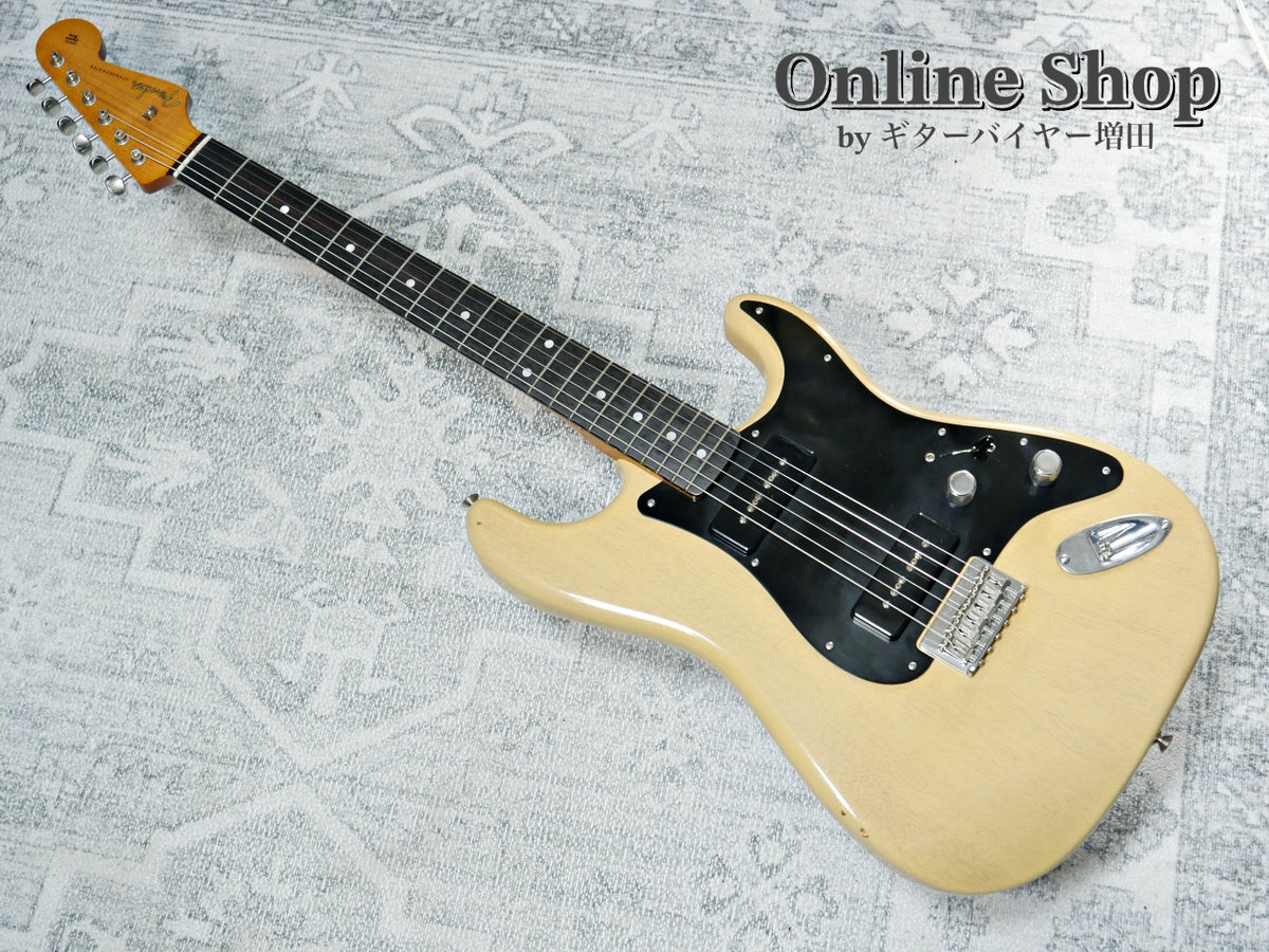 USED 2022 Fender Custom Shop MBS "Andy Hicks" Dual P-90 Stratocaster Journeyman Relic TV Yellow