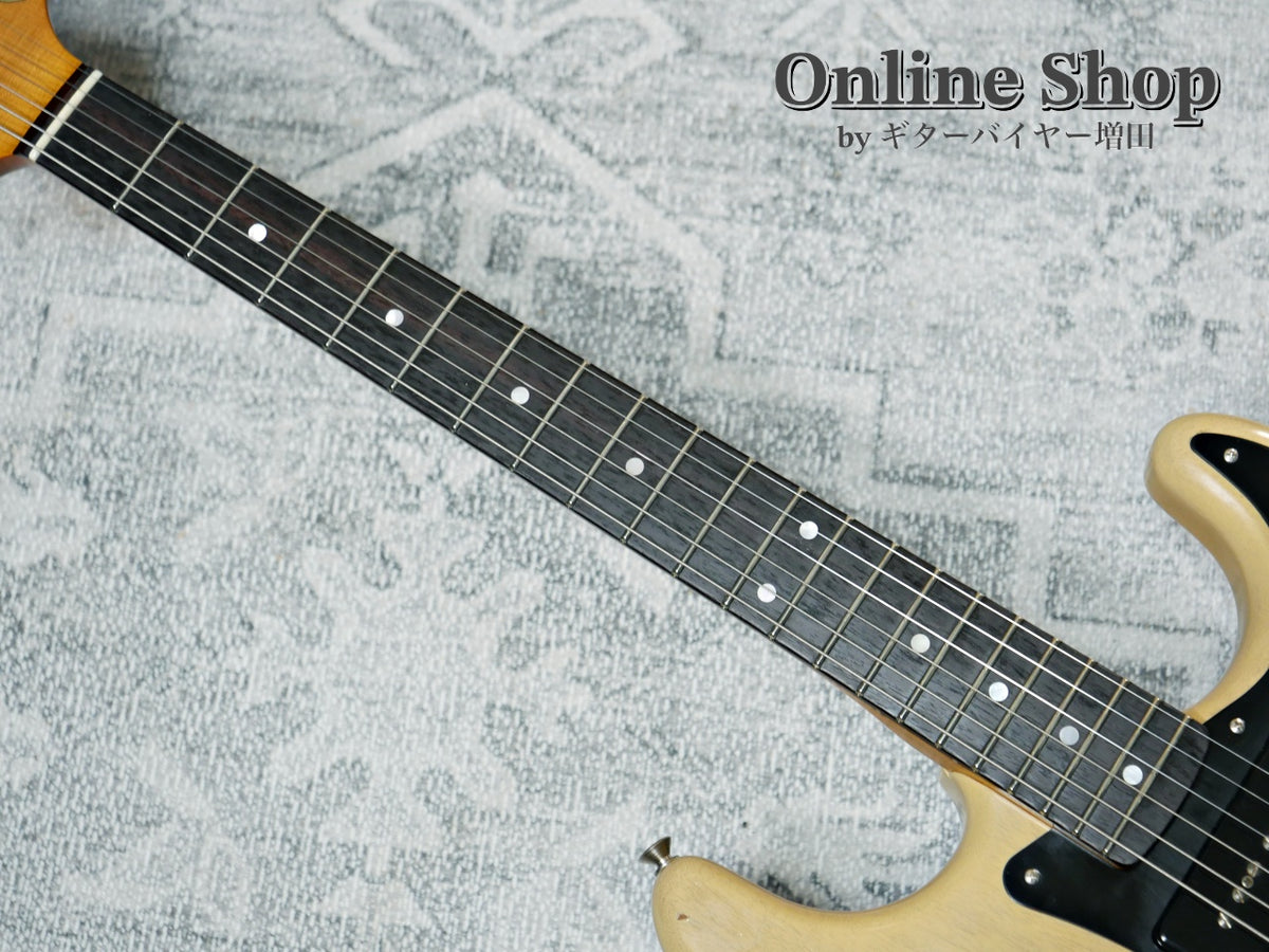 USED 2022 Fender Custom Shop MBS "Andy Hicks" Dual P-90 Stratocaster Journeyman Relic TV Yellow