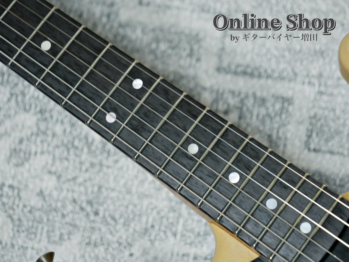 USED 2022 Fender Custom Shop MBS "Andy Hicks" Dual P-90 Stratocaster Journeyman Relic TV Yellow
