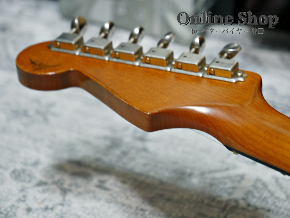 USED 2022 Fender Custom Shop MBS "Andy Hicks" Dual P-90 Stratocaster Journeyman Relic TV Yellow