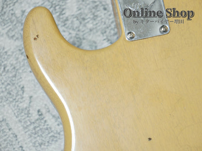 USED 2022 Fender Custom Shop MBS "Andy Hicks" Dual P-90 Stratocaster Journeyman Relic TV Yellow