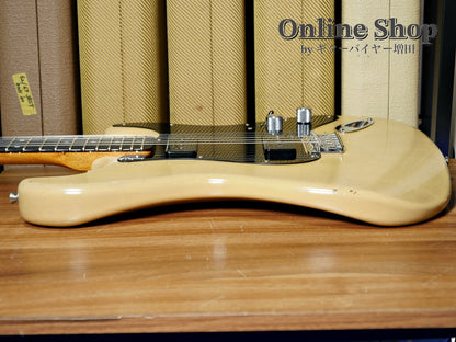 USED 2022 Fender Custom Shop MBS "Andy Hicks" Dual P-90 Stratocaster Journeyman Relic TV Yellow