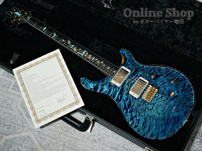 USED 2022 Paul Reed Smith Private Stock #10288 Custom 24 "Shimamura 60th Anniversary" Blue Steel