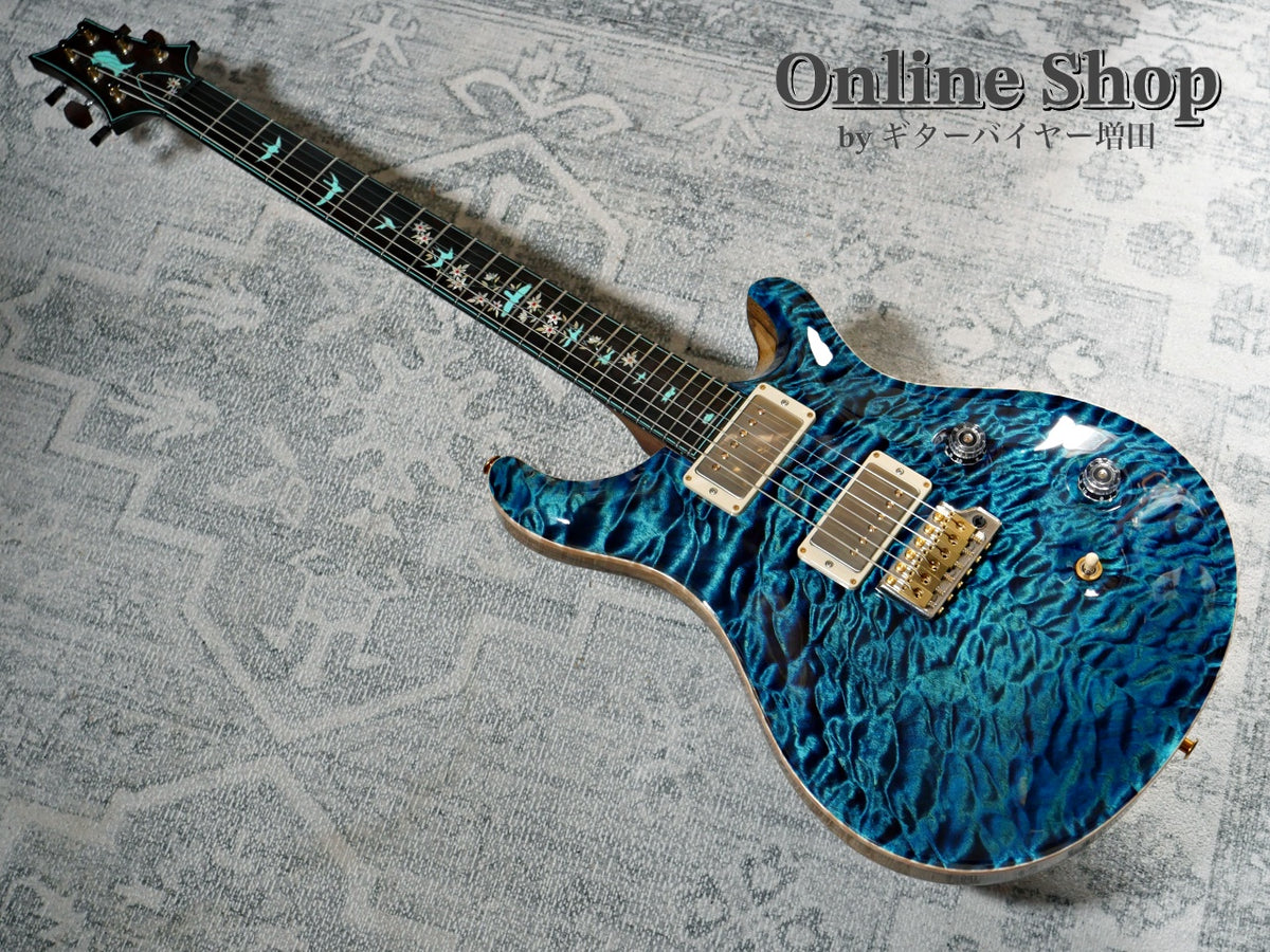 USED 2022 Paul Reed Smith Private Stock #10288 Custom 24 "Shimamura 60th Anniversary" Blue Steel