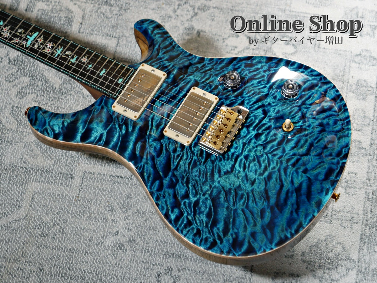 USED 2022 Paul Reed Smith Private Stock #10288 Custom 24 "Shimamura 60th Anniversary" Blue Steel