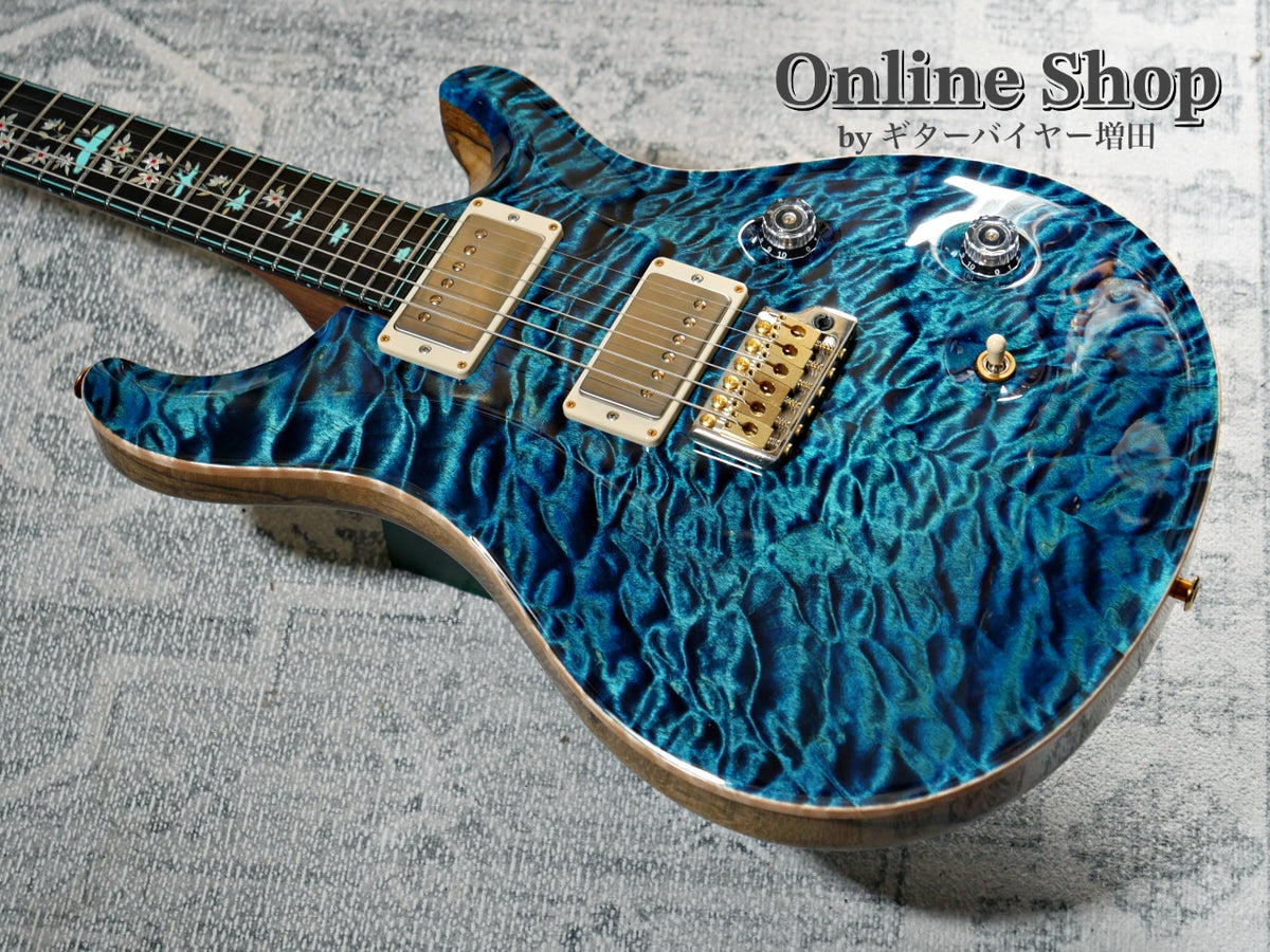 USED 2022 Paul Reed Smith Private Stock #10288 Custom 24 "Shimamura 60th Anniversary" Blue Steel