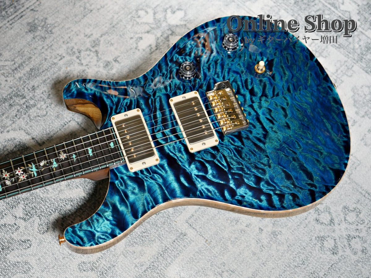 USED 2022 Paul Reed Smith Private Stock #10288 Custom 24 "Shimamura 60th Anniversary" Blue Steel