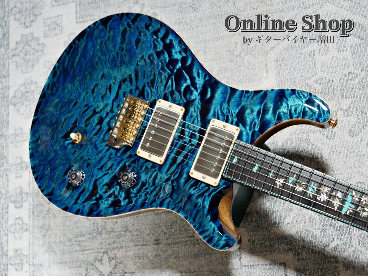 USED 2022 Paul Reed Smith Private Stock #10288 Custom 24 "Shimamura 60th Anniversary" Blue Steel