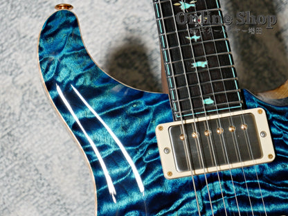 USED 2022 Paul Reed Smith Private Stock #10288 Custom 24 "Shimamura 60th Anniversary" Blue Steel