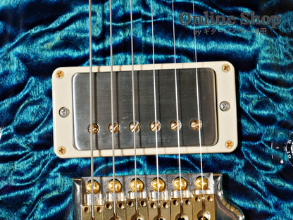 USED 2022 Paul Reed Smith Private Stock #10288 Custom 24 "Shimamura 60th Anniversary" Blue Steel