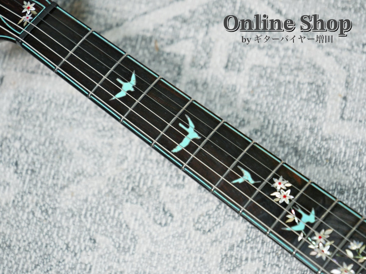 USED 2022 Paul Reed Smith Private Stock #10288 Custom 24 "Shimamura 60th Anniversary" Blue Steel