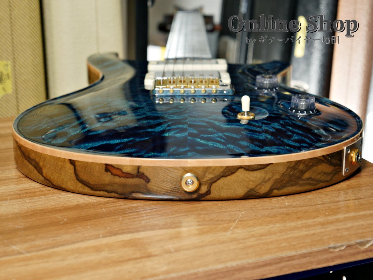 USED 2022 Paul Reed Smith Private Stock #10288 Custom 24 "Shimamura 60th Anniversary" Blue Steel