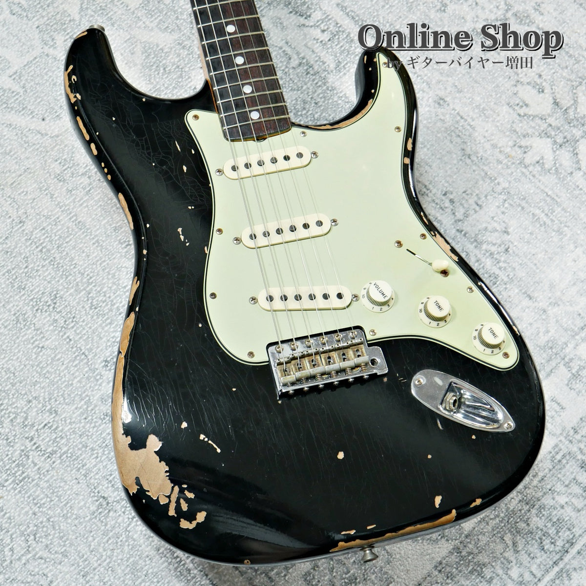 USED 2023 Fender Custom Shop Michael Landau 1968 Stratocaster Relic Black