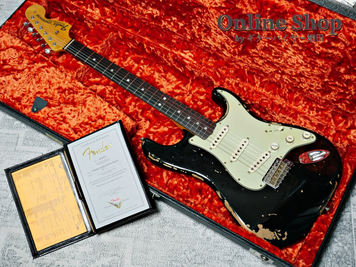 USED 2023 Fender Custom Shop Michael Landau 1968 Stratocaster Relic Black