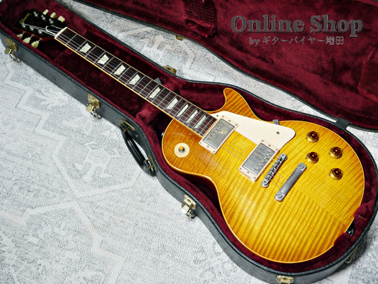 USED 1998 Gibson Custom Shop Historic Collection YCS 1958 Les Paul Figuredtop Reissue Lemon Burst