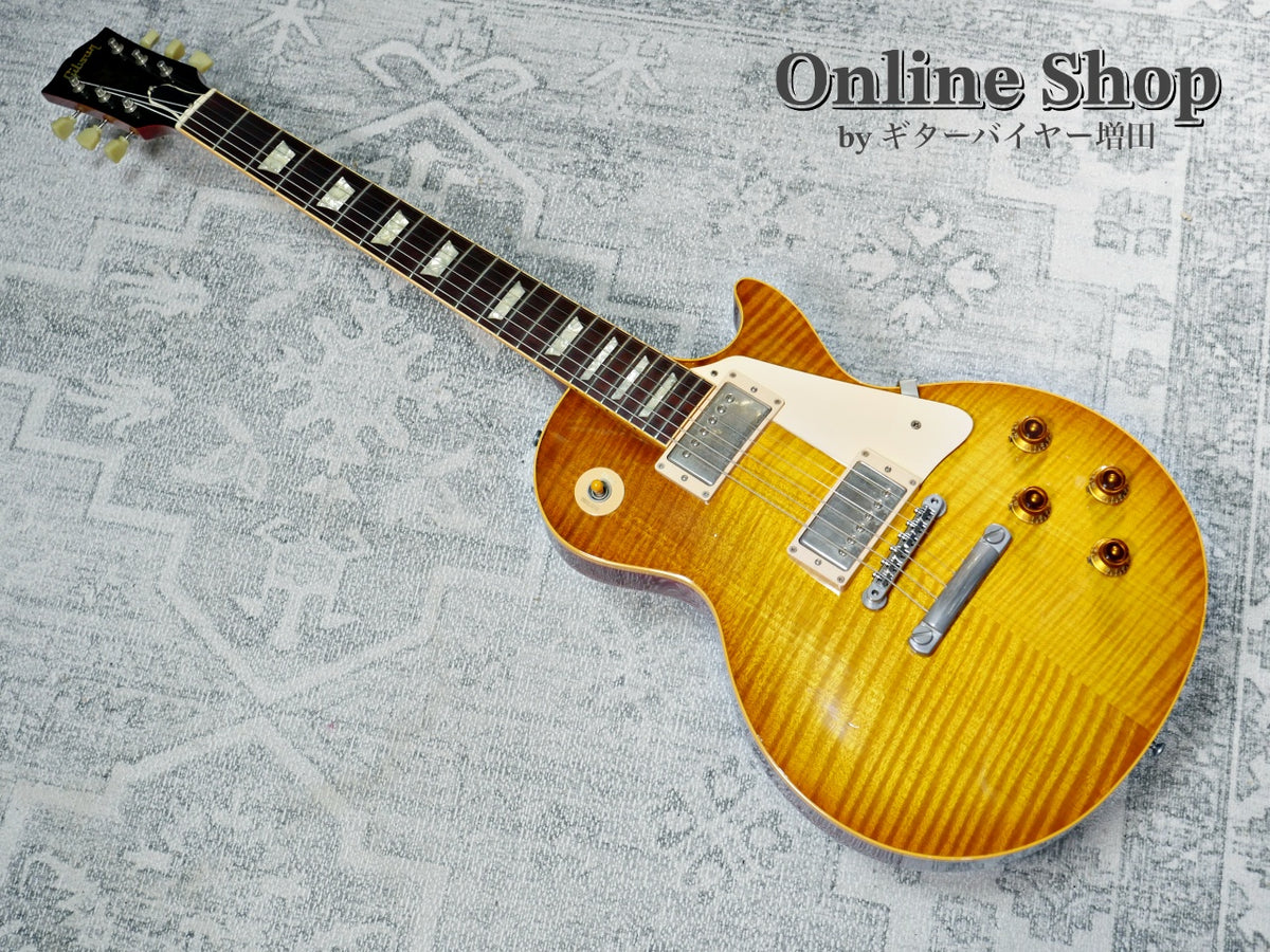 USED 1998 Gibson Custom Shop Historic Collection YCS 1958 Les Paul Figuredtop Reissue Lemon Burst