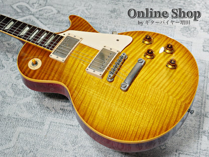 USED 1998 Gibson Custom Shop Historic Collection YCS 1958 Les Paul Figuredtop Reissue Lemon Burst