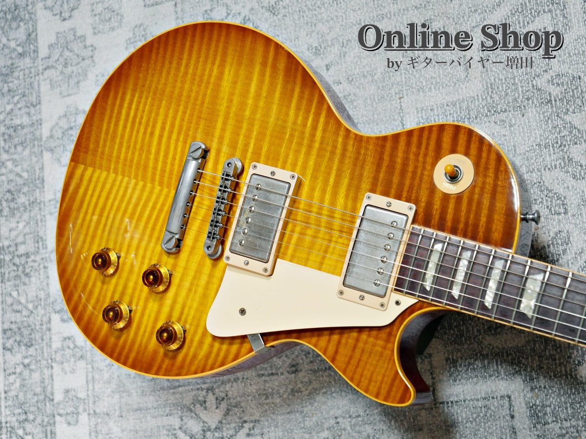 USED 1998 Gibson Custom Shop Historic Collection YCS 1958 Les Paul Figuredtop Reissue Lemon Burst