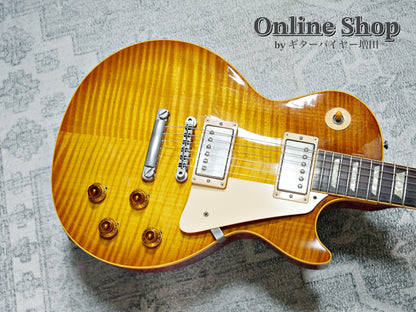 USED 1998 Gibson Custom Shop Historic Collection YCS 1958 Les Paul Figuredtop Reissue Lemon Burst