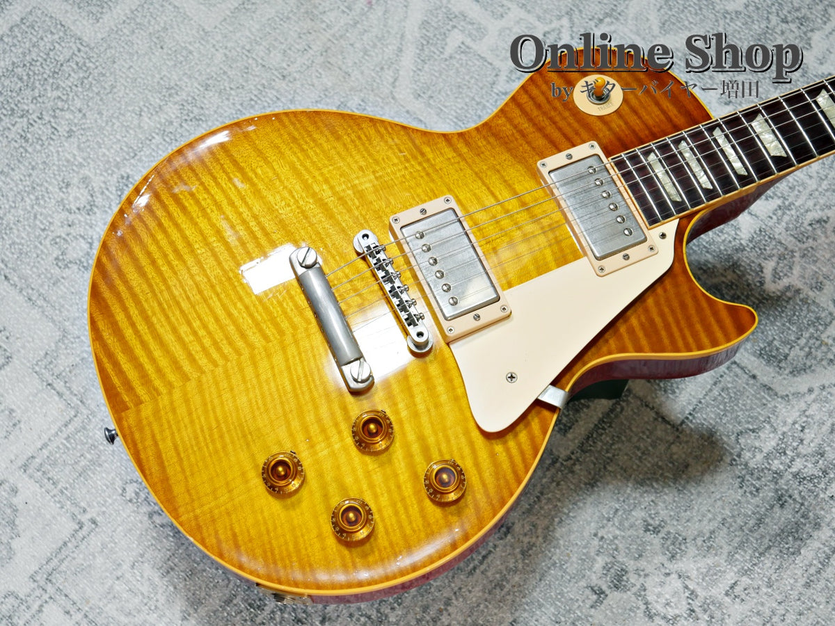 USED 1998 Gibson Custom Shop Historic Collection YCS 1958 Les Paul Figuredtop Reissue Lemon Burst