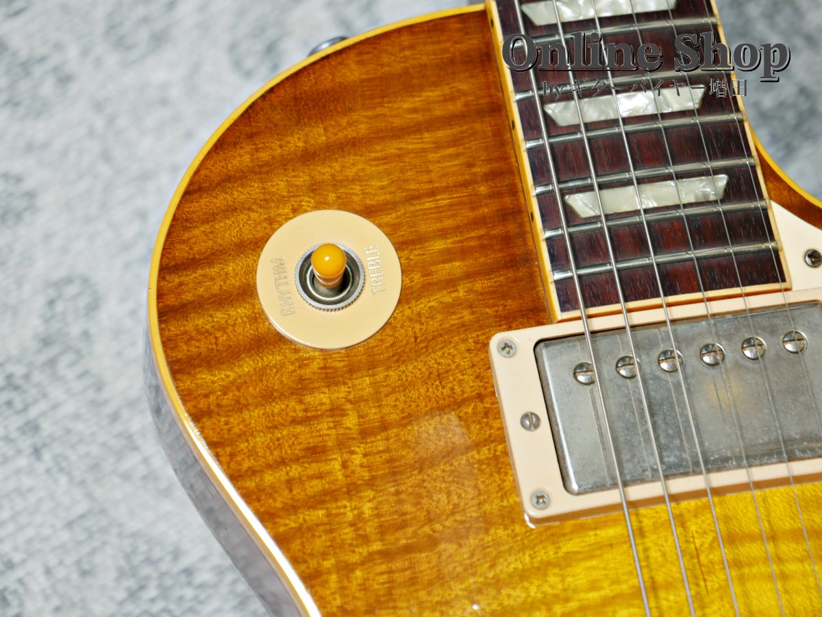 USED 1998 Gibson Custom Shop Historic Collection YCS 1958 Les Paul Figuredtop Reissue Lemon Burst