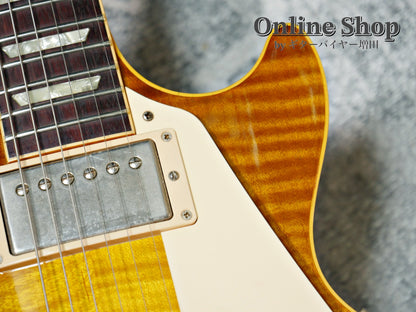 USED 1998 Gibson Custom Shop Historic Collection YCS 1958 Les Paul Figuredtop Reissue Lemon Burst