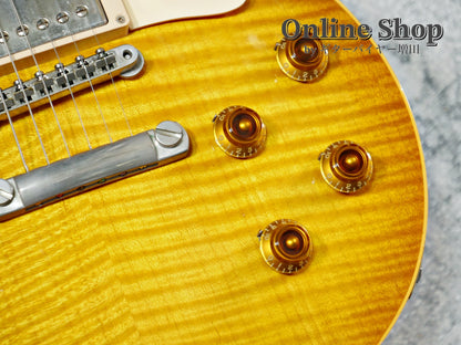 USED 1998 Gibson Custom Shop Historic Collection YCS 1958 Les Paul Figuredtop Reissue Lemon Burst