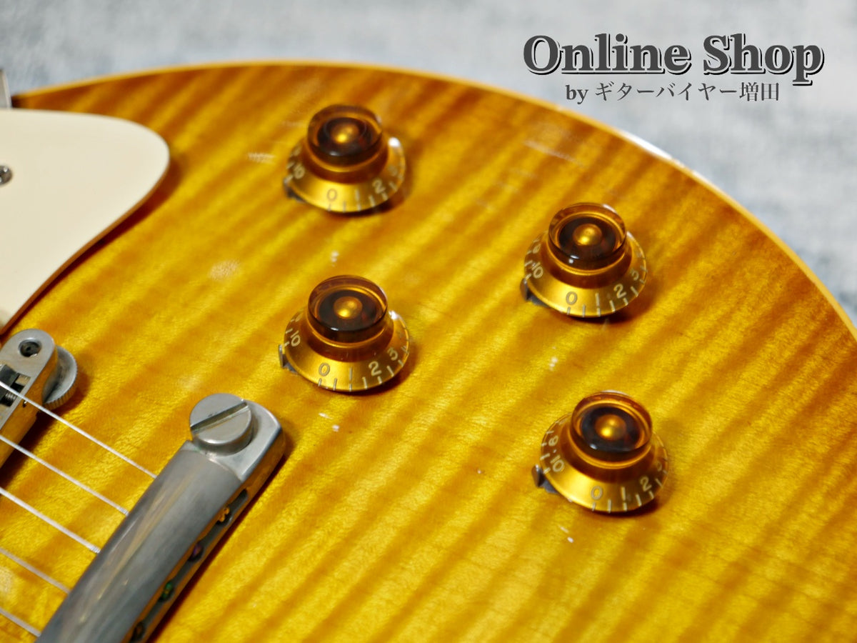 USED 1998 Gibson Custom Shop Historic Collection YCS 1958 Les Paul Figuredtop Reissue Lemon Burst