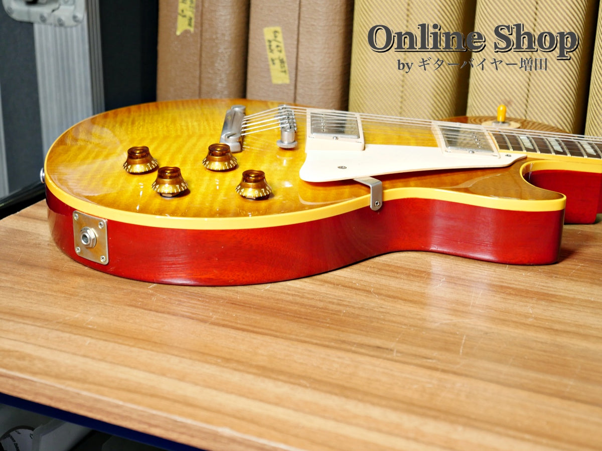 USED 1998 Gibson Custom Shop Historic Collection YCS 1958 Les Paul Figuredtop Reissue Lemon Burst