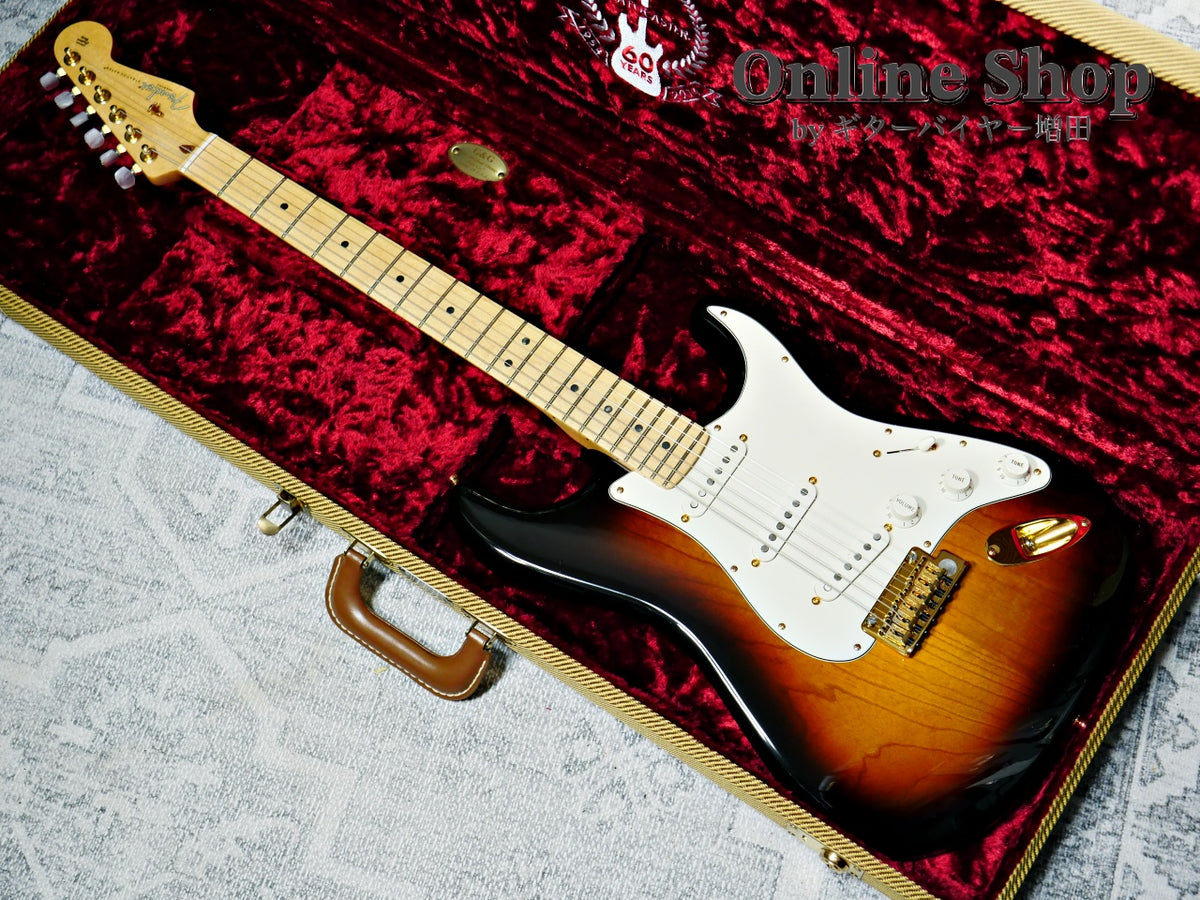 USED 2014 Fender 60th Anniversary Commemorative Stratocaster 2-Color Sunburst