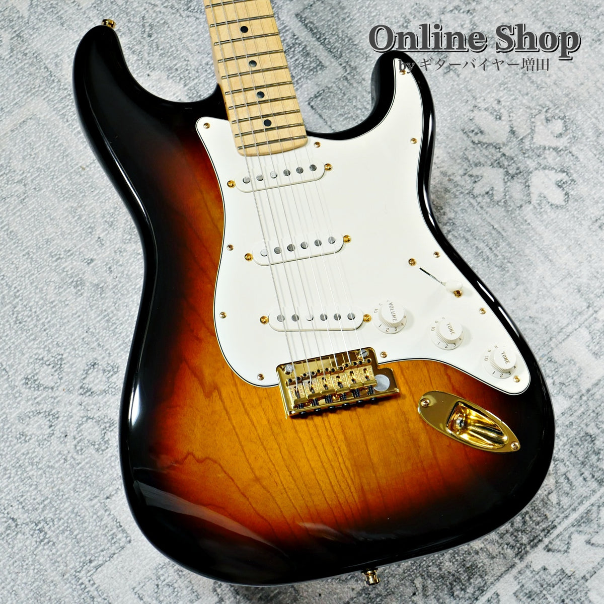 USED 2014 Fender 60th Anniversary Commemorative Stratocaster 2-Color Sunburst