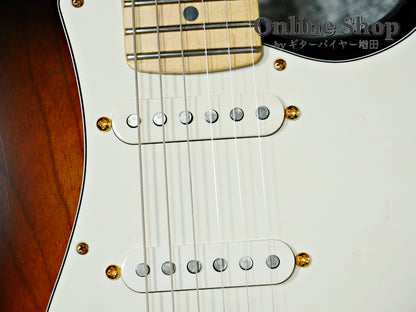 USED 2014 Fender 60th Anniversary Commemorative Stratocaster 2-Color Sunburst