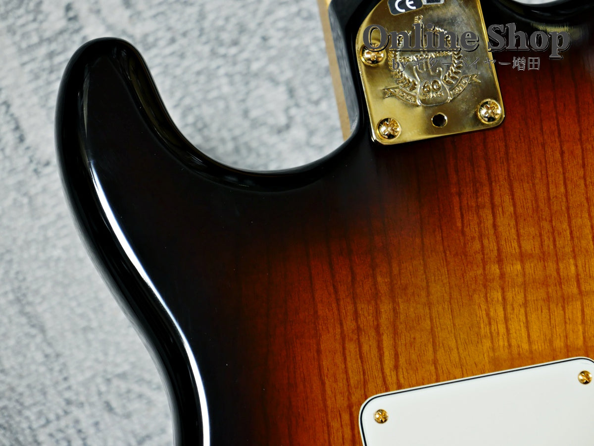 USED 2014 Fender 60th Anniversary Commemorative Stratocaster 2-Color Sunburst