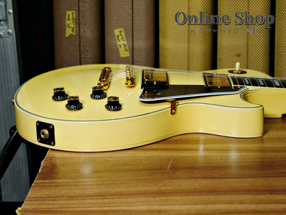 【HOLD】VINTAGE 1975 Gibson Les Paul Custom Polaris White "Mint Condition"