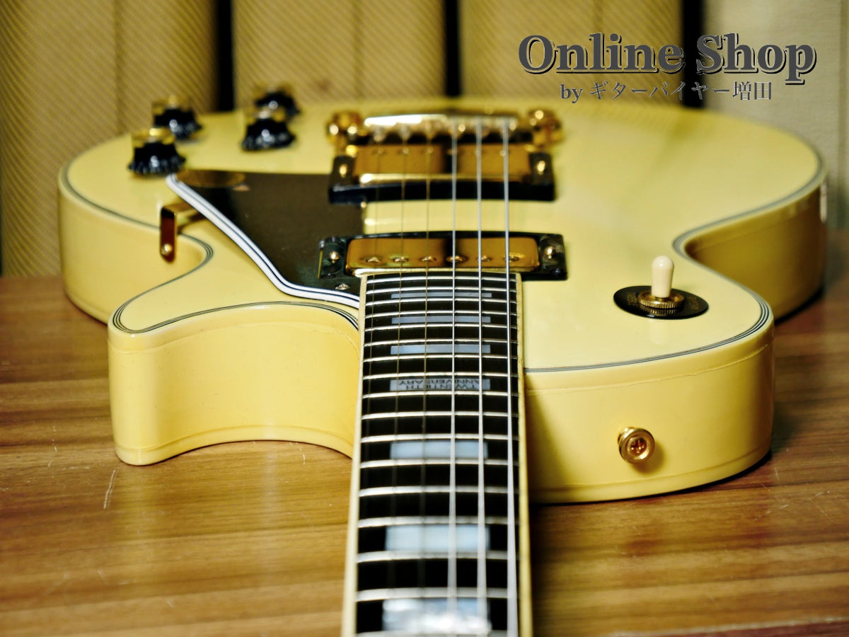 【HOLD】VINTAGE 1975 Gibson Les Paul Custom Polaris White "Mint Condition"