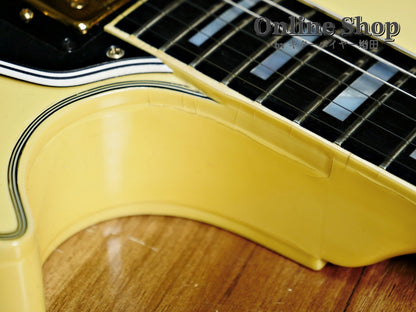 【HOLD】VINTAGE 1975 Gibson Les Paul Custom Polaris White "Mint Condition"