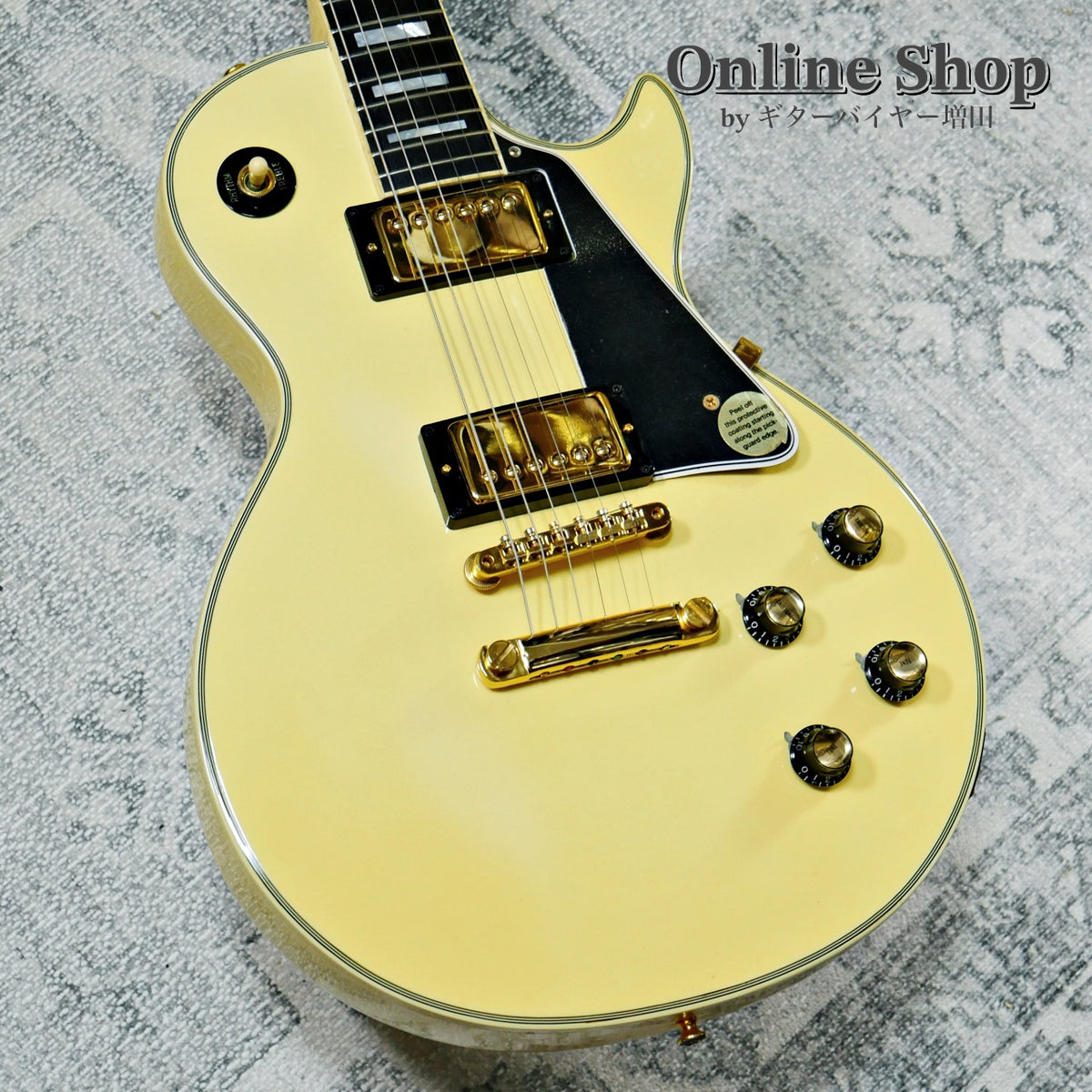 【HOLD】VINTAGE 1975 Gibson Les Paul Custom Polaris White "Mint Condition"