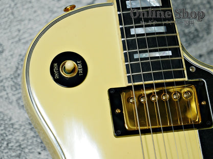 【HOLD】VINTAGE 1975 Gibson Les Paul Custom Polaris White "Mint Condition"