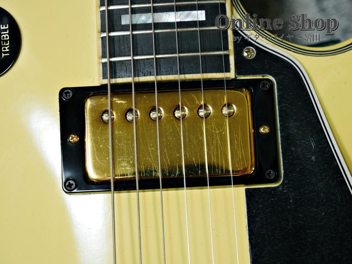 【HOLD】VINTAGE 1975 Gibson Les Paul Custom Polaris White "Mint Condition"