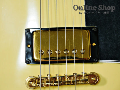 【HOLD】VINTAGE 1975 Gibson Les Paul Custom Polaris White "Mint Condition"