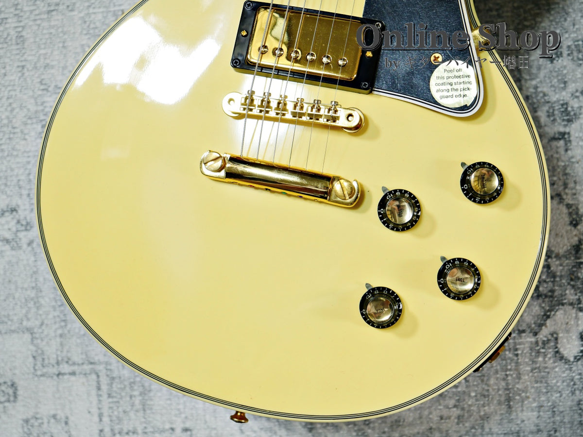 【HOLD】VINTAGE 1975 Gibson Les Paul Custom Polaris White "Mint Condition"