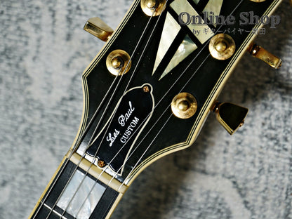 【HOLD】VINTAGE 1975 Gibson Les Paul Custom Polaris White "Mint Condition"