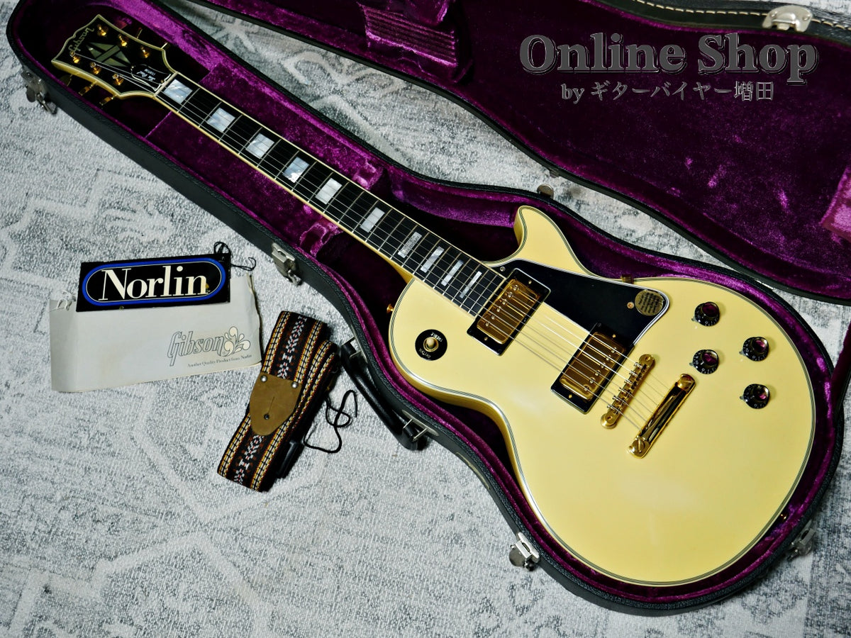 【HOLD】VINTAGE 1975 Gibson Les Paul Custom Polaris White "Mint Condition"